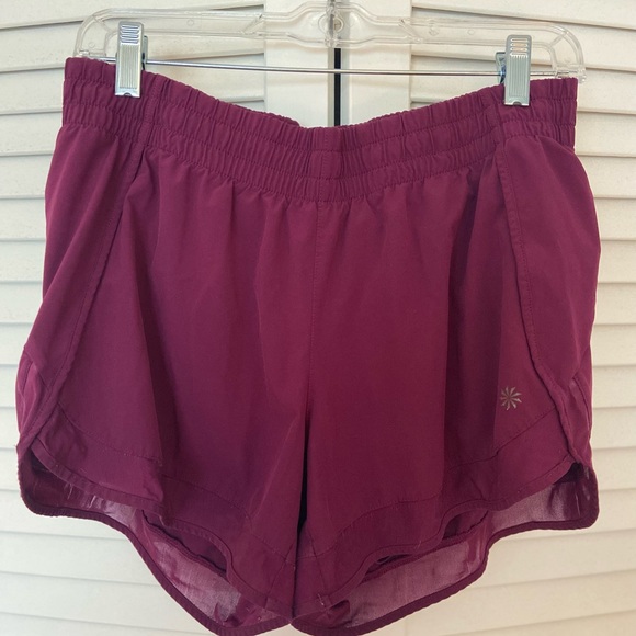 Athleta Purple Shorts - Picture 1 of 4